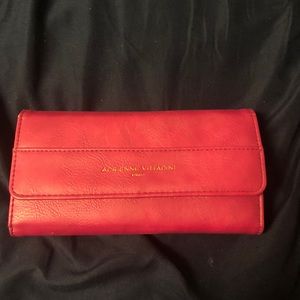 Hot pink Adrienne Vittadini wallet